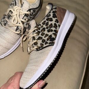 Leopard Print Women's Sneakers